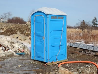 Professional portable toilet for construction services in Chandler